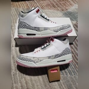 Nike Air Jordan 3 Retro Wings Jordan Ⅲ AJ3 Pink/White HM6993-100 Men's Sz 8